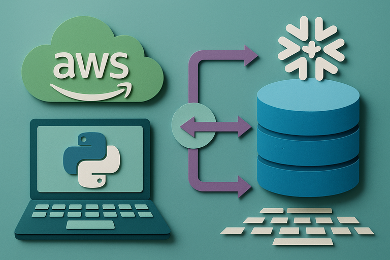 Build a Real-Time AWS-to-Snowflake Pipeline in 30 Minutes with Python