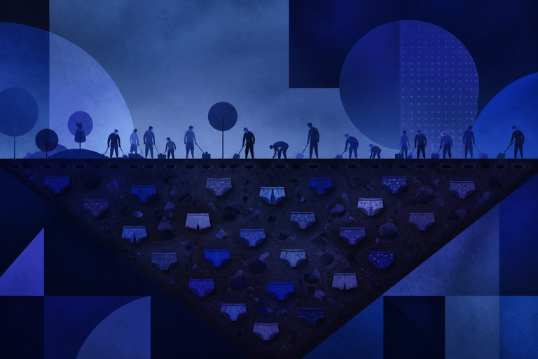 This Is What Happens When 1,000 People Bury Their Underwear for Science
