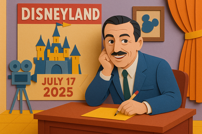 First Audio-Animatronics Figure of Walt Disney Teased Ahead of Disneyland’s 70th Anniversary Celebration