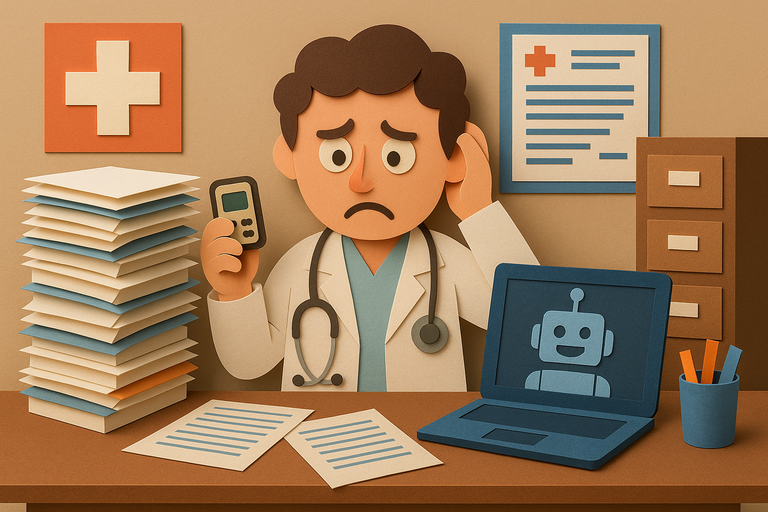Doctors Are Burning Out. Can AI Really Help?