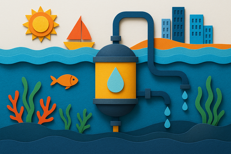 Deep-Sea Desalination Pulls Drinking Water from the Depths