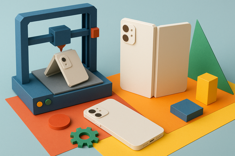 Have a 3D Printer? You Can Make Your Own iPhone Fold Dummy