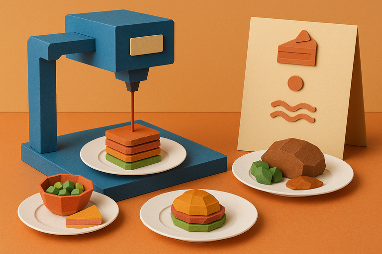 3D-printed meals: 14-ingredient meal cooked by lasers sets new culinary milestone