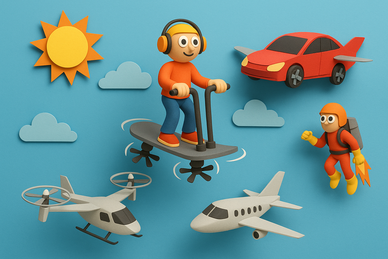 From flying cars to jetpacks: How close are humans to commuting in the sky?