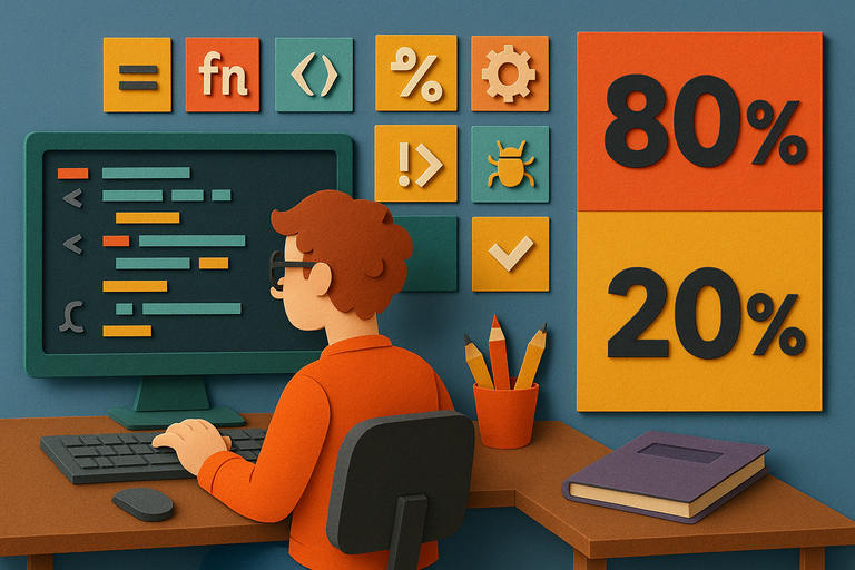The 80/20 Rule of Learning Programming