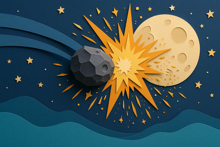 Asteroid 2024 YR4's collision with the moon could create a flash visible from Earth, study finds