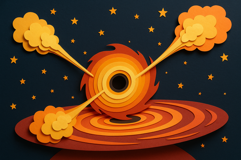 'Like watching a cosmic volcano erupt': Scientists see monster black hole 'reborn' after 100 million years