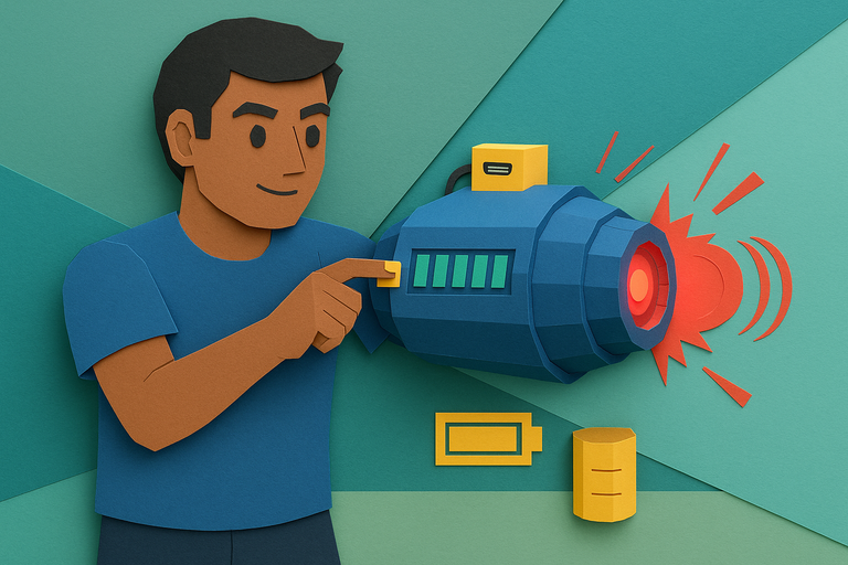 Custom Arm-Mounted Plasma Cannon is a Real-Life Mega Man Mega Buster