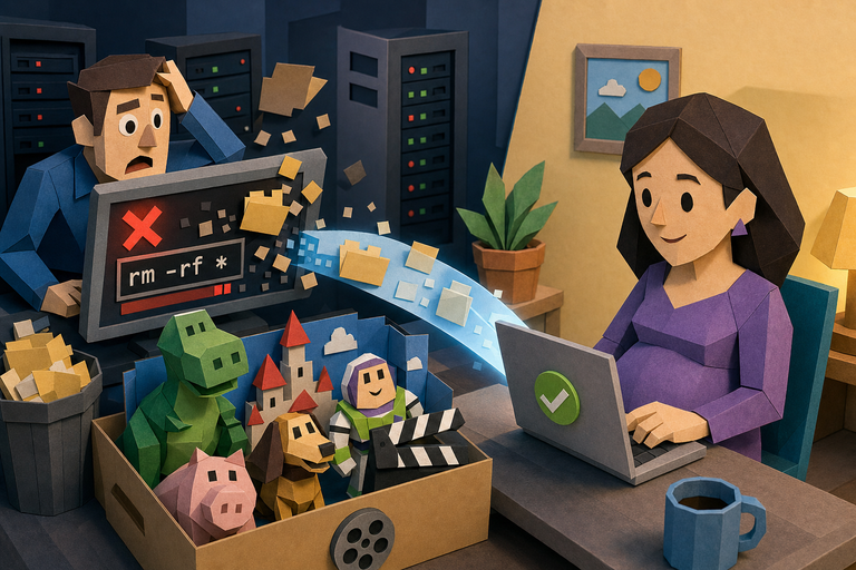 How Pixar recovered Toy Story 2 after a Unix command deleted nearly the entire film in 1998