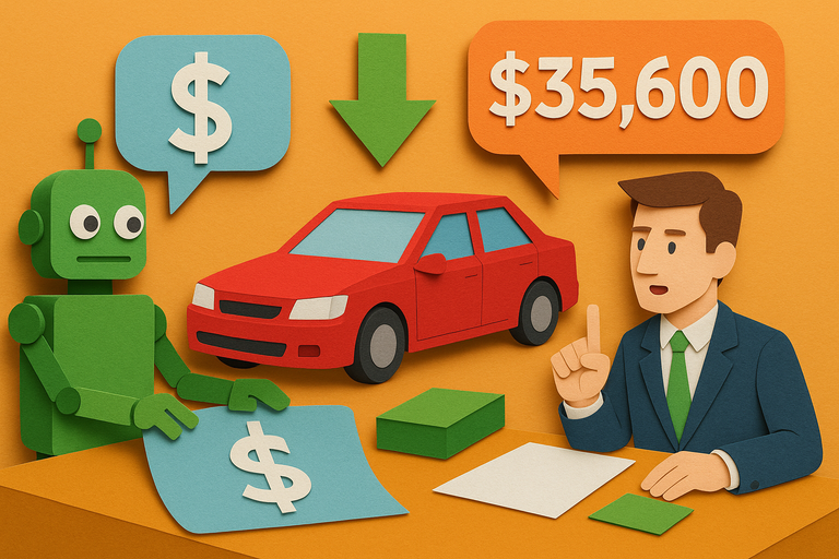 AI negotiator successfully haggles down the price of a car thousands of dollars