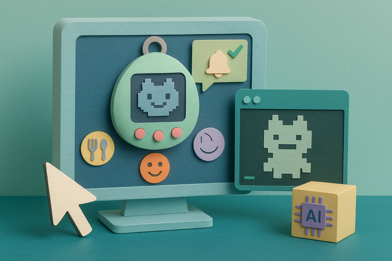 Tama96 – A virtual pet for your desktop, terminal, or AI agent