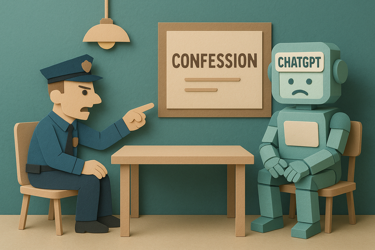 Why would ChatGPT "confess" to a crime it didn't commit?