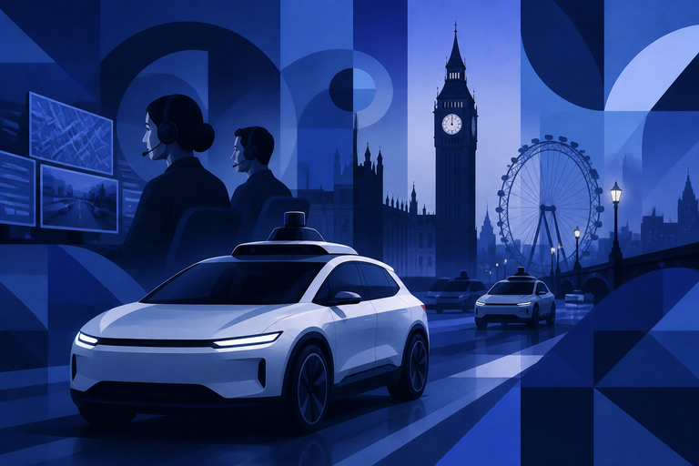 Uber launches first robotaxis in London (with human supervisors)