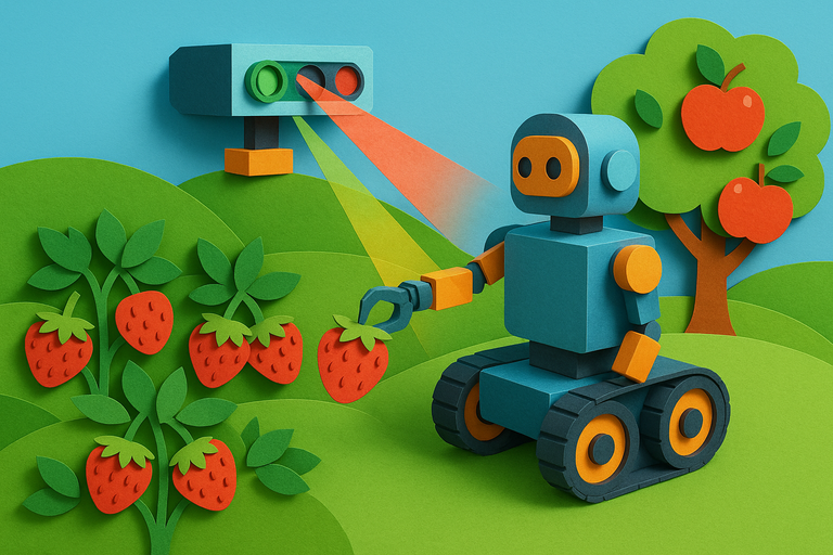 New 3D Laser Scanner Developed for Harvesting Robots