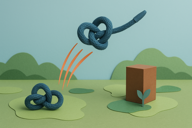 US’ heat-activated knot robots leap hundreds of times their height without electronics