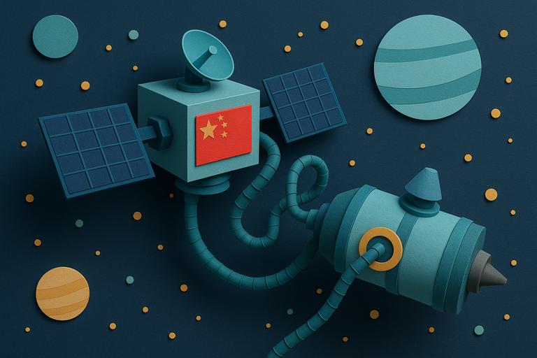 Chinese satellite with robotic 'octopus arm' passes key refueling test in orbit — making longer-lived space assets more likely