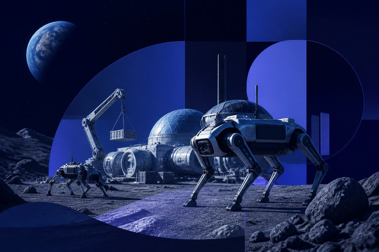 Robot dogs in space? China intends to build its 2035 moon station with quadruped robots