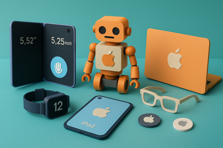 Apple leaks reveal iPhone Fold specs, a tabletop robot, new MacBooks, and more