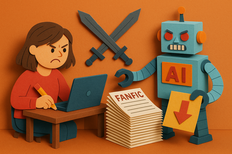 Fanfiction writers battle AI, one scrape at a time