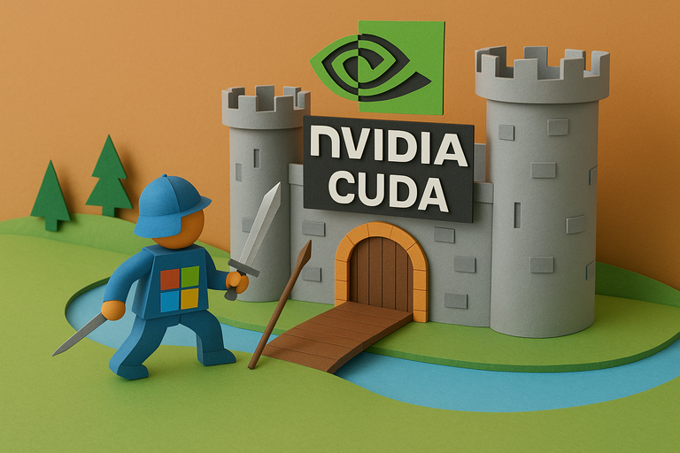 Microsoft Apparently Wants to “Break” Nvidia’s Moat, Making CUDA Available to AMD AI Chips