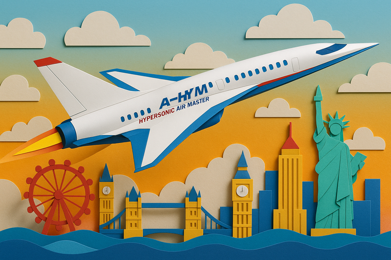 New hypersonic jet could fly 7x speed of sound to reach London from New York in 45 mins