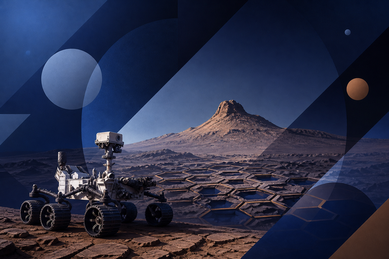 NASA’s Curiosity Rover Captures Miraflores Rising Alone Above a Sea of Martian Honeycombs