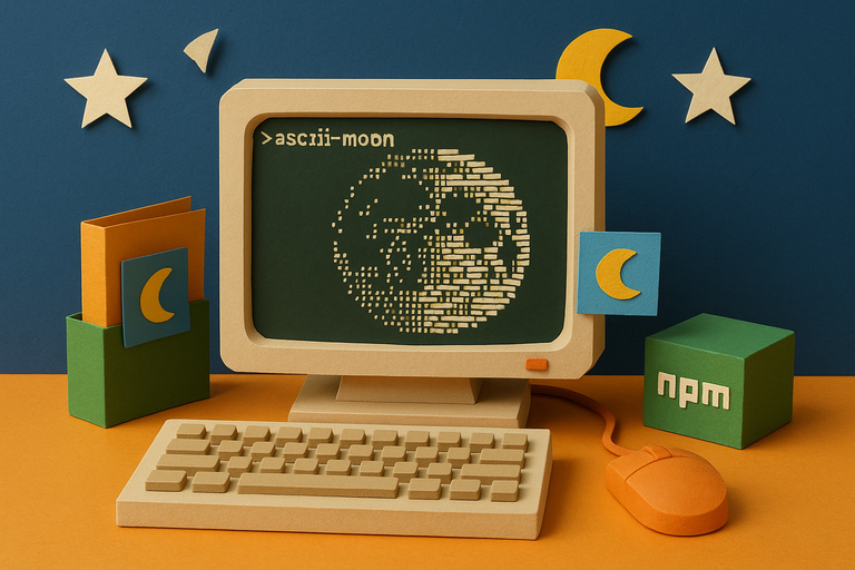 The ASCII Side of the Moon
