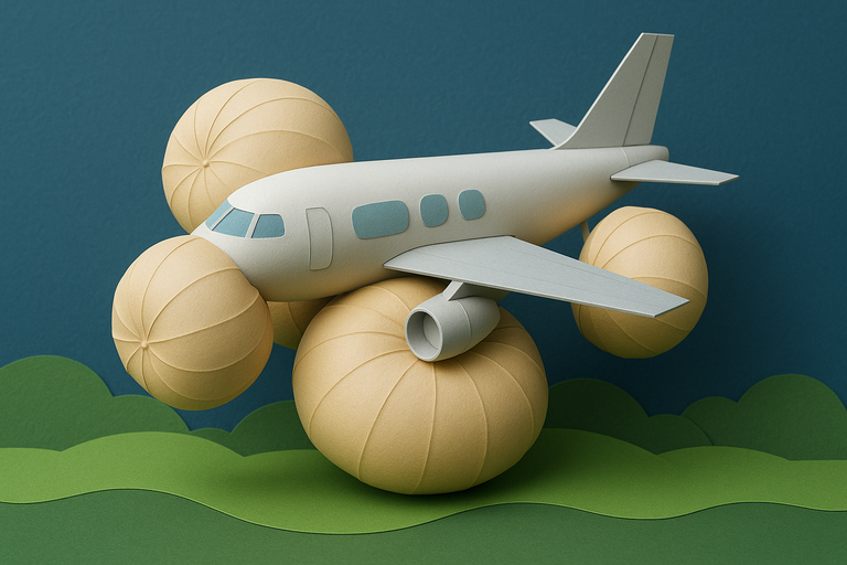 Engineers design AI-triggered airbag bubble to protect passengers in plane crash