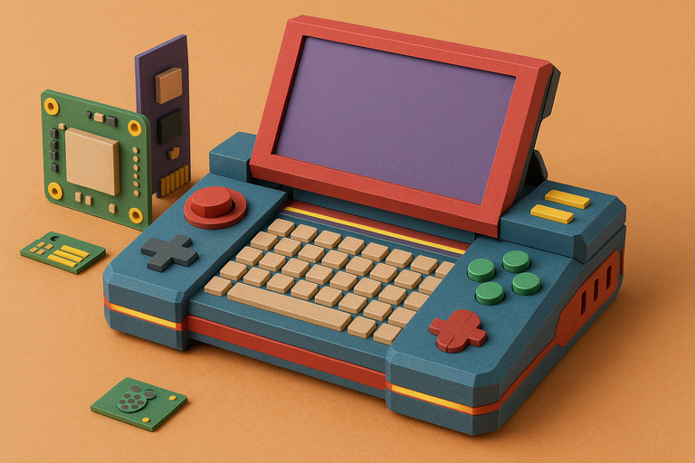 MutantC shows how anyone can build their own chunky Raspberry Pi-powered handheld PC