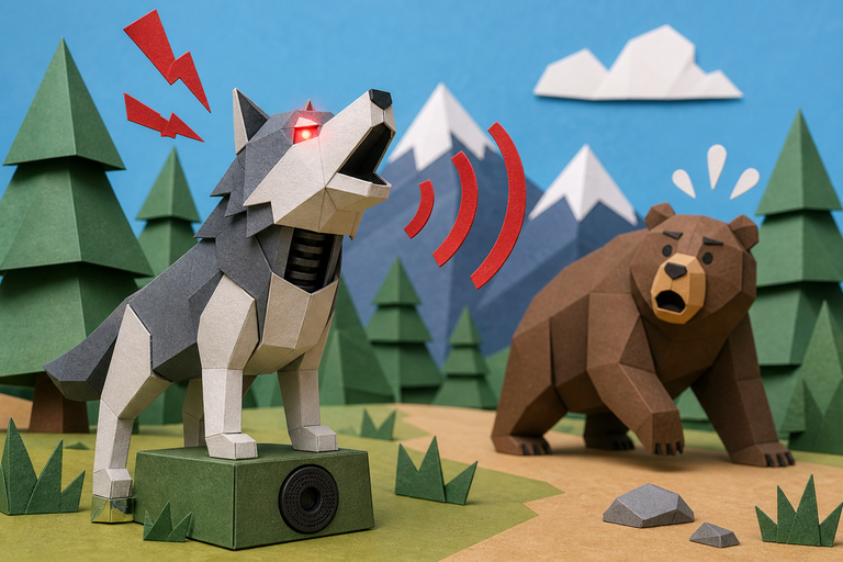 Japan is using $4,000 animatronic wolves to scare off bears, and can't make them fast enough