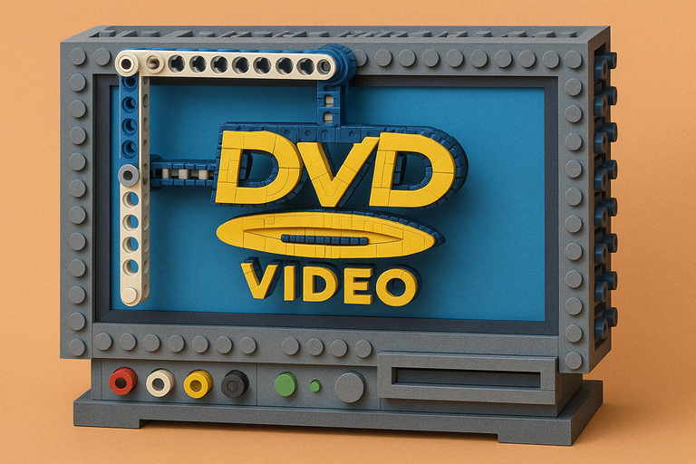 A LEGO Master’s Quest to Recreate the DVD Logo Screensaver