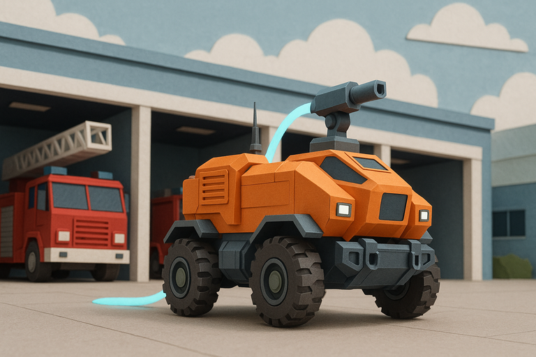 Video: Hyundai reveals firefighting robot built to withstand 1,472 degrees Fahrenheit