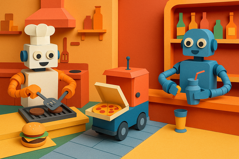 From Kitchen to Front of House, Restaurants Deploy AI-Powered Robots