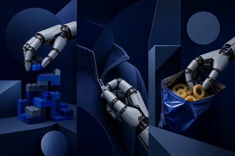 Neo robot hands can build LEGOs, unzip jackets, and open a bag of Funyuns — I can't tell if I'm thrilled or terrified