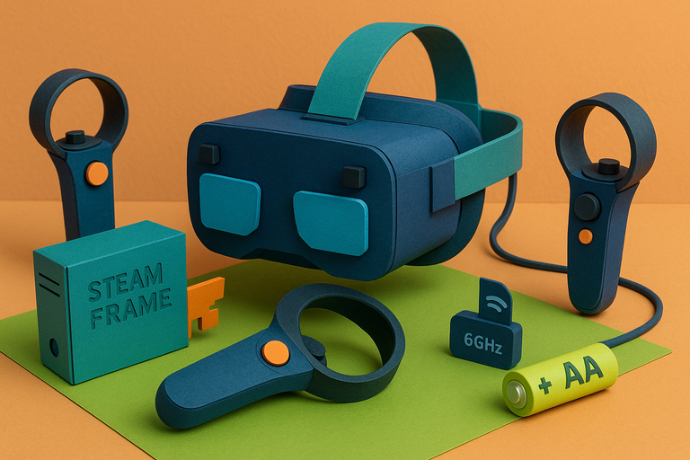 A Closer Look at Valve’s Steam Frame, the VR Headset That Could Revolutionize Wireless Play
