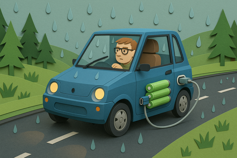 YouTuber built a car powered by 500 discarded vapes, and drove it 18 miles