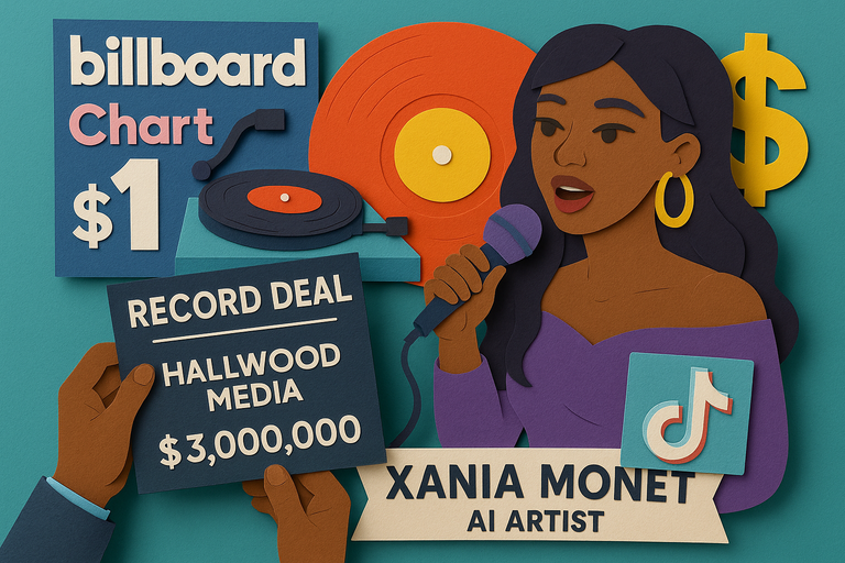 An AI musician just got a multi-million dollar record deal