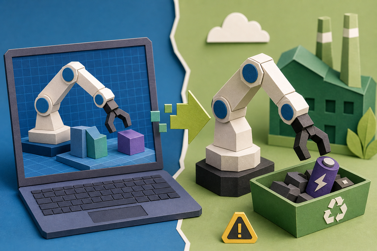 New AI system helps robots transfer virtual training into real-world tasks