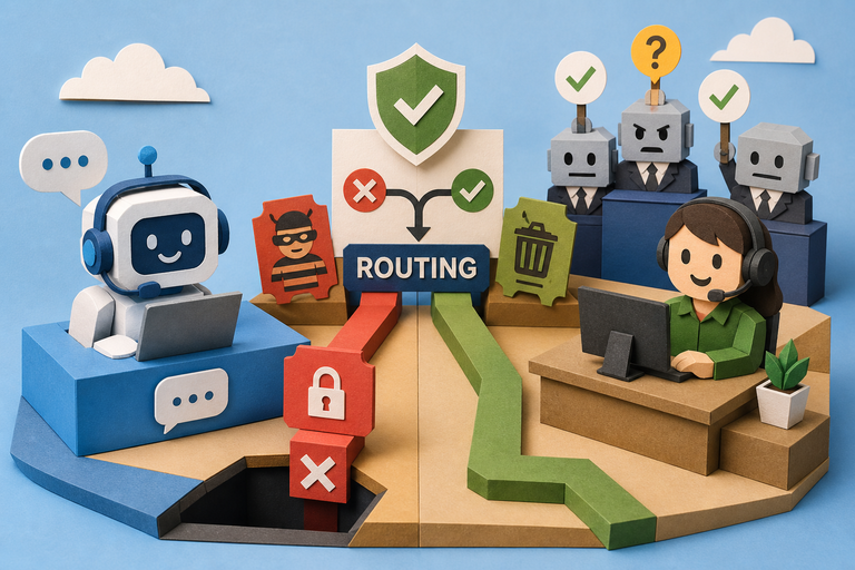How to Build an AI Support Agent That Knows When NOT to Answer Tickets