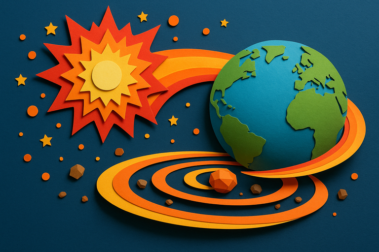 Was the Earth Created by a Supernova Shockwave?