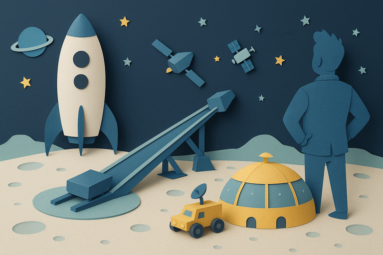 Elon Musk’s latest promises: Moon cities and space catapults