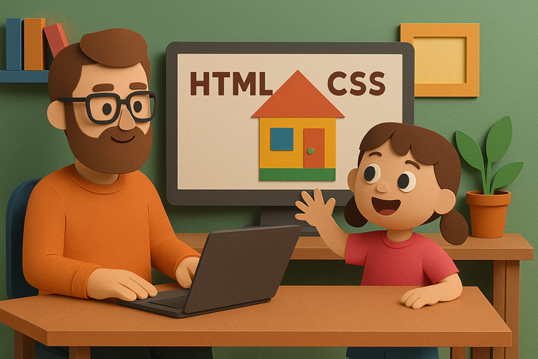 That Time I Tried Explaining HTML and CSS to My 5-Year Old Niece