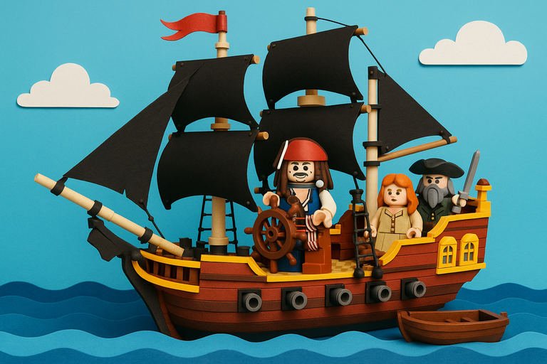 A Grand Voyage with LEGO’s Captain Jack Sparrow’s Pirate Ship
