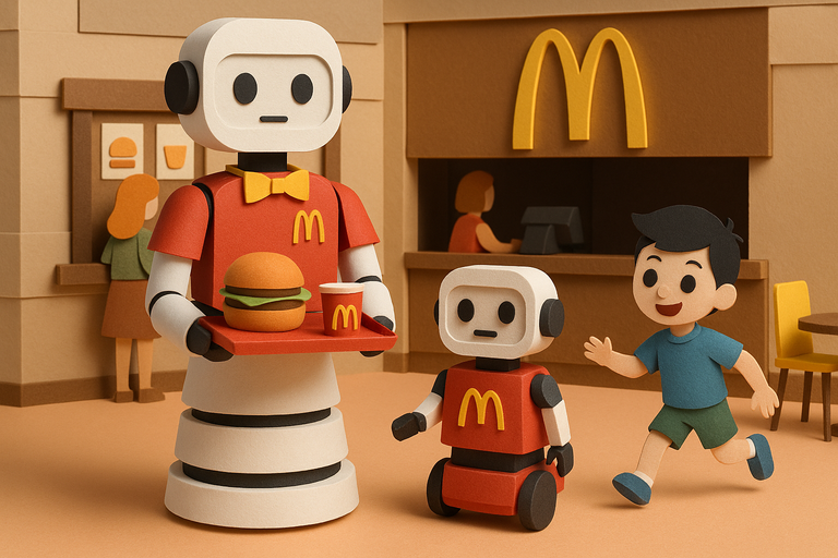 McDonald’s outlet in China deploys humanoid robot to greet, serve customers