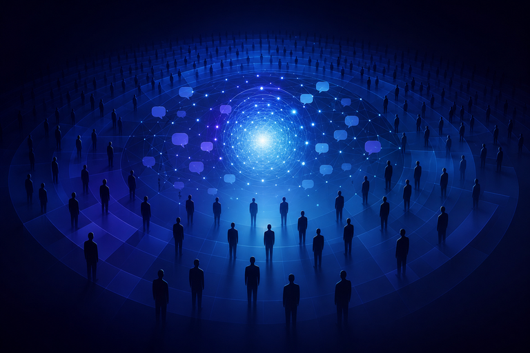 AI enables 277 people to engage in a single real-time conversation