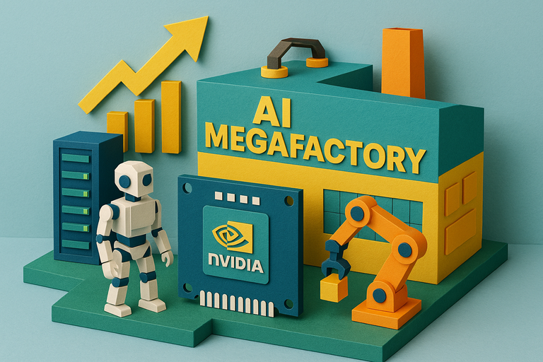 Nvidia is building an "AI Megafactory" for Samsung with 50,000 GPUs