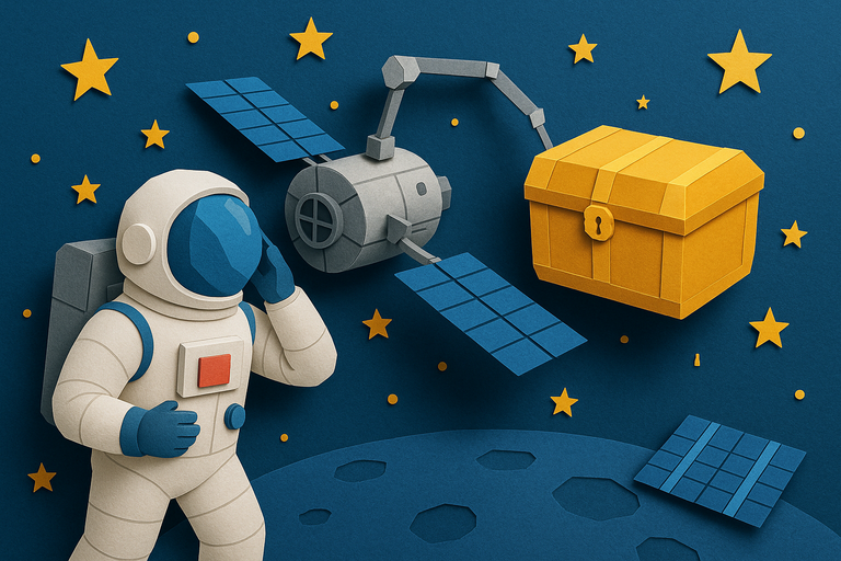 Space station astronauts eager to open “golden treasure box” from Japan
