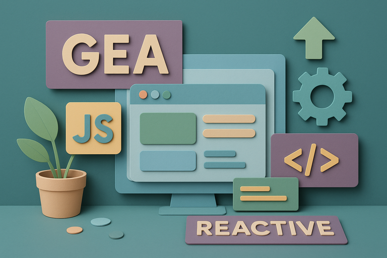 Gea — Lightweight Reactive UI Framework