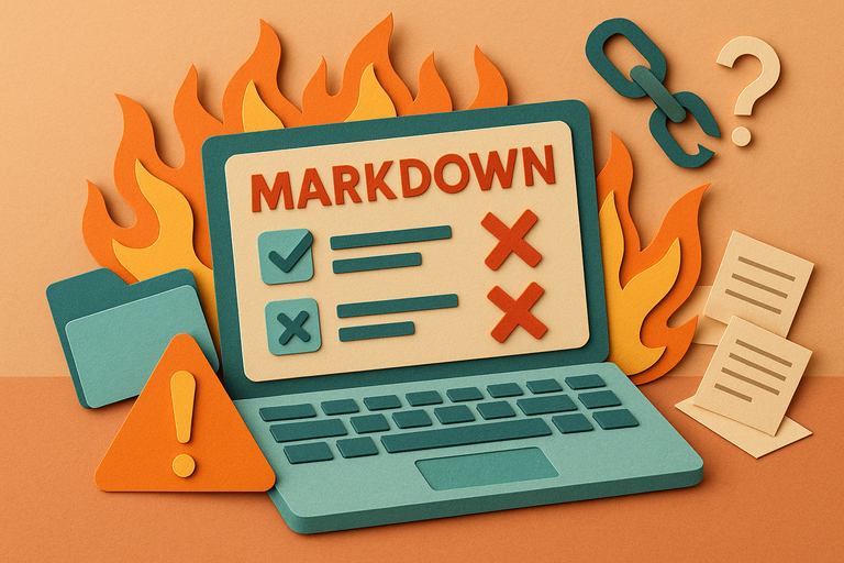 Markdown Is a Disaster: Why and What to Do Instead