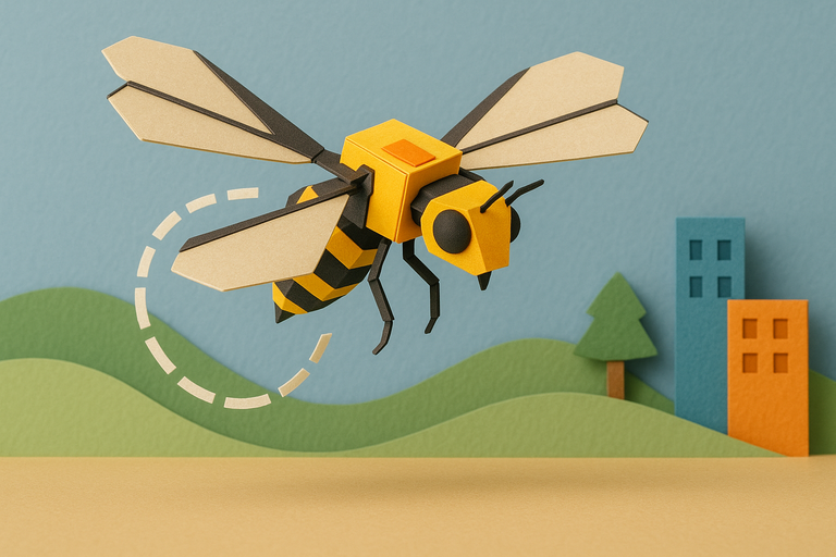 MIT engineers design an aerial microrobot that can fly as fast as a bumblebee